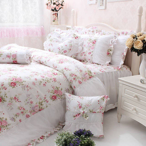 لحاف سرير مشجر